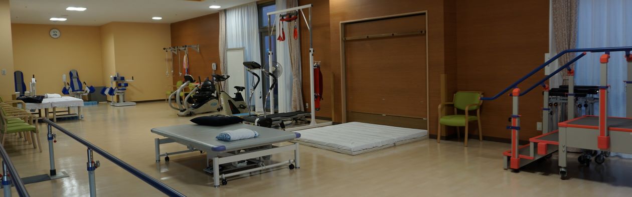 ここでリハビリを行っています